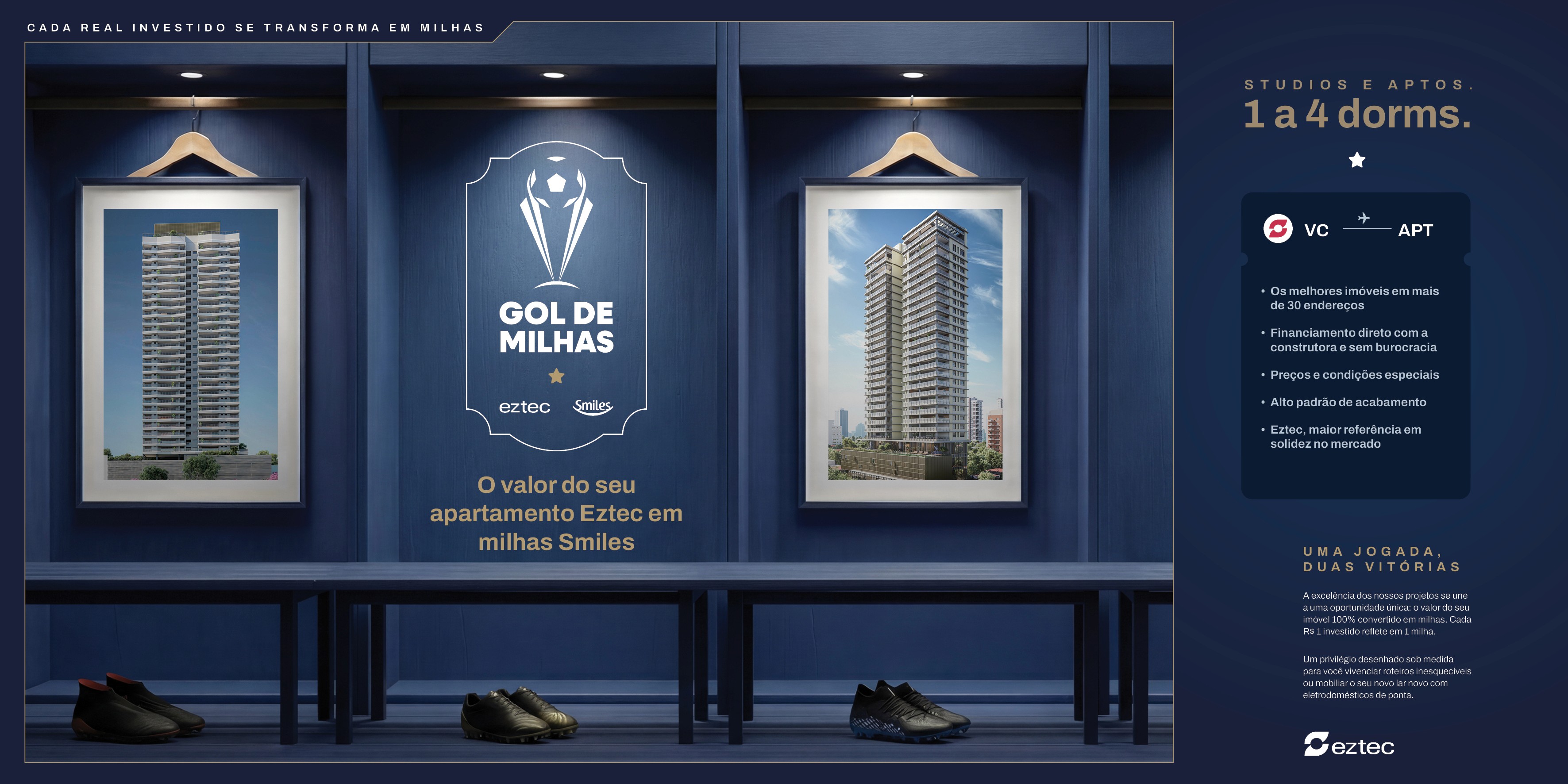 Gol de Milhas — Eztec · via Tagawa