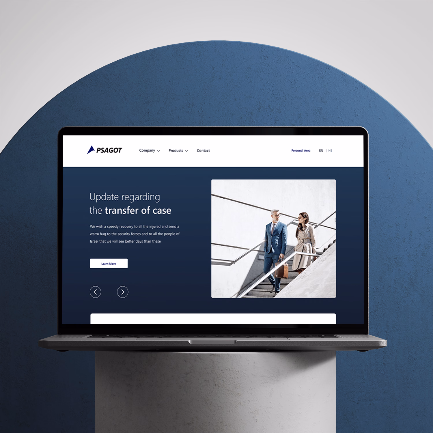 Projeto Psagot — Rebranding · Web Design · UI/UX